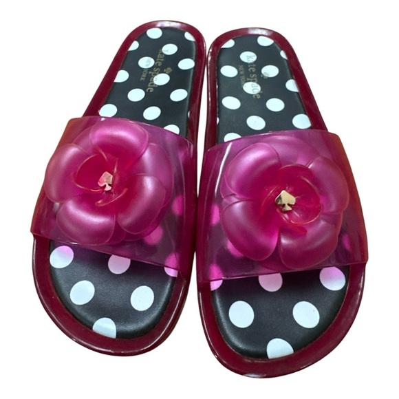Kate Spade Pink Floral Sandals - Picture 1 of 4